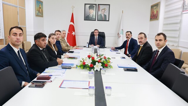 Bitlis'te asayiş ve güvenlik toplantısı düzenlendi