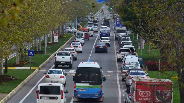 Tekirdağ'da trafiğe kayıtlı taşıt sayısı 402 bin 798'e ulaştı
