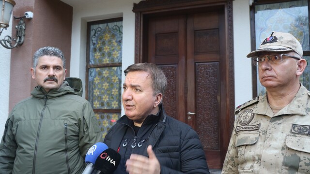 Vali Aydoğdu: "İkinci açıklamaya kadar bu güzergâhı kullanmayın"
