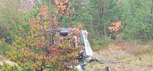 TEM Otoyolu’nda takla atan araçta 2 kişi hafif yaralandı