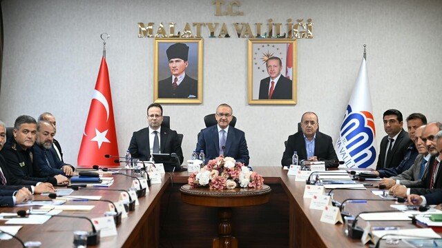 Malatya'da Bağımlılıkla Mücadele İl Koordinasyon Kurulu toplandı