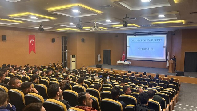 Van'da okul bahçe görevlilerine güvenlik eğitimi verildi