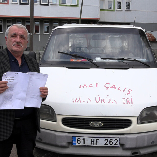 Trabzon dışına hiç çıkarmadığı kamyonetine İstanbul'da geçiş ihlali cezası...