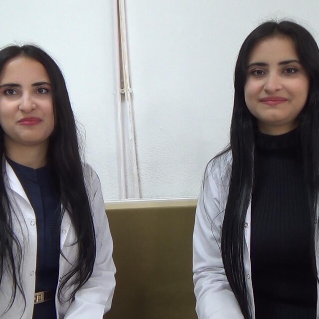 İkizler Fatmanur ve Zehranur, aynı okulda öğretmenlik yapıyor