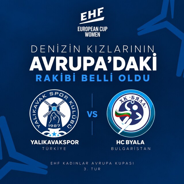 Yalıkavakspor'un Avrupa'daki rakibi Bulgaristan'dan HC Byala
