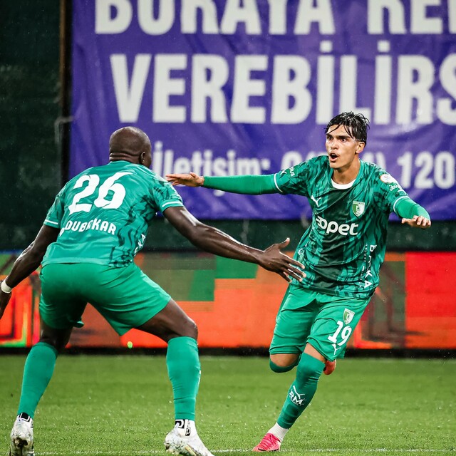 Bodrum FK'da Berkay'ın siftah sevinci