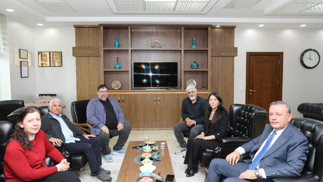 BSB Yönetim Kurulundan Rektör Elmastaş'a ziyaret