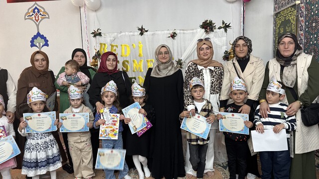 Ordu'da miniklerin 'Bed-i Besmele' heyecanı