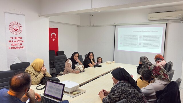 Bilecik'te ailelere eğitim desteği