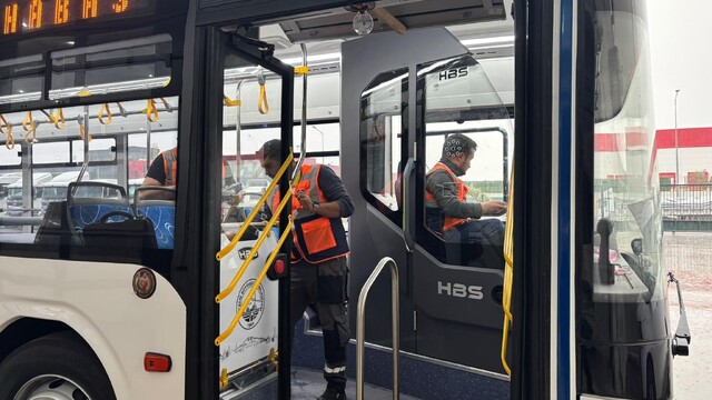 Kayseri'nin elektrikli otobüs filosu güçleniyor