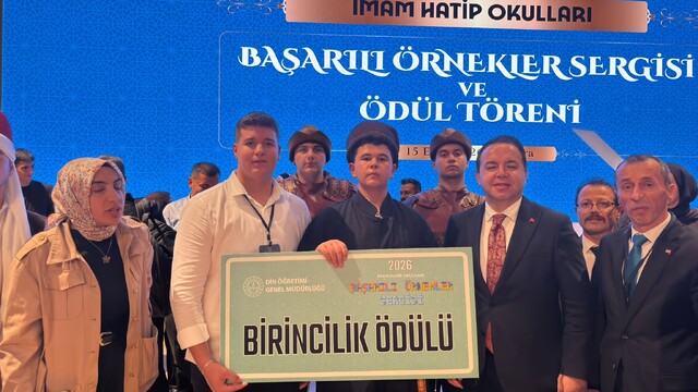 Alaplı Anadolu İmam Hatip Lisesi'nden Türkiye birinciliği