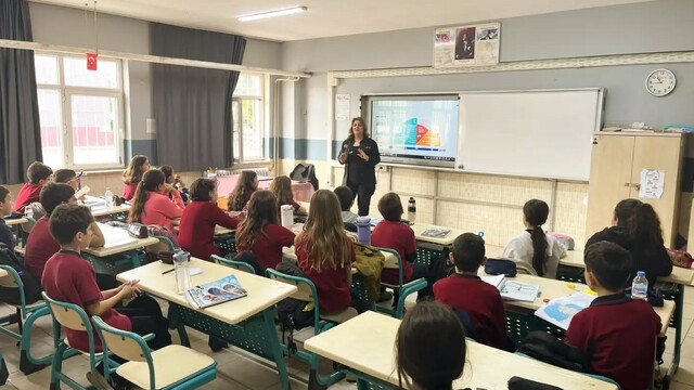 Aydın'da öğrencilere 'afet' eğitimi