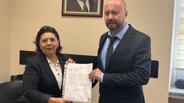 Edirne Baro Başkanı Yıldırım, mazbatasını aldı