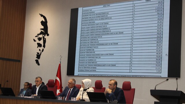 Kayseri'de ulaşıma fiyat güncellemesi
