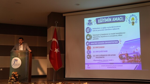 KBÜ'de iş kazalarının önlenmesi ve laboratuvar güvenliği ele alındı