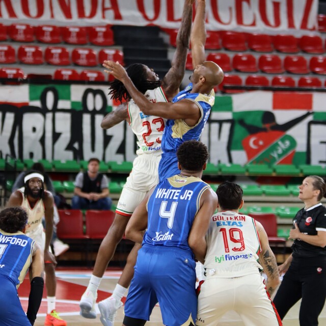 Basketbol Süper Ligi: Karşıyaka: 95 - Çayırova Belediyesi: 79