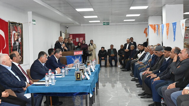 AK Parti Hizan İlçe Başkanlığının ekim ayı danışma meclisi toplantısı yapıldı