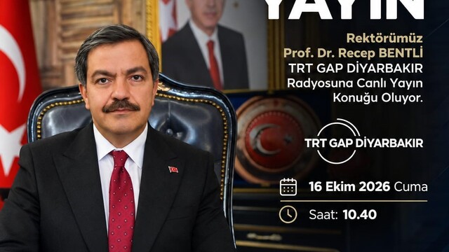 MTÜ Rektörü Bentli radyo programında COP31 hazırlıklarını anlattı