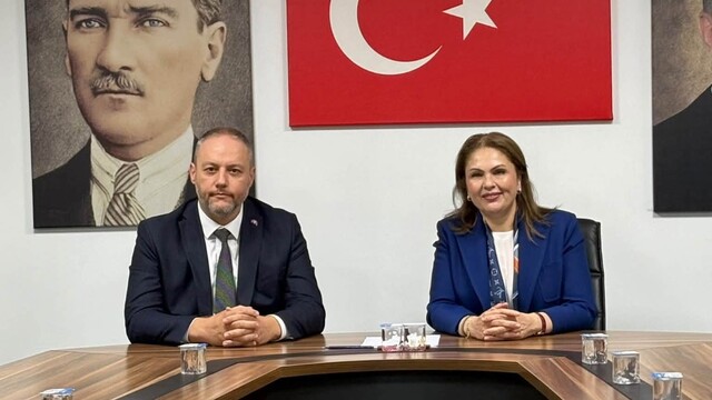 MHP Edirne İl Başkanı Biçer'den AK Parti'ye ziyaret