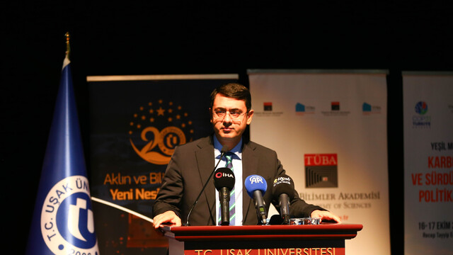 TÜBA'nın karbon ekonomisi ve sürdürülebilir enerji politikaları çalıştayı Uşak'ta başladı