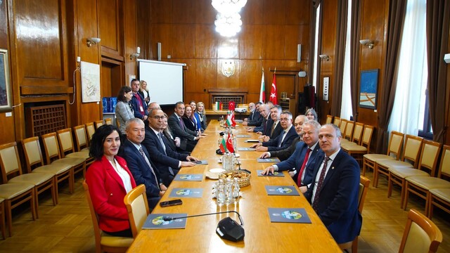 Trakya Üniversitesi heyetinden Burgaz Belediyesine ziyaret