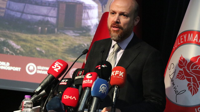 Dünya Etnospor Birliği Başkanı Necmeddin Bilal Erdoğan, Isparta'da konuştu: