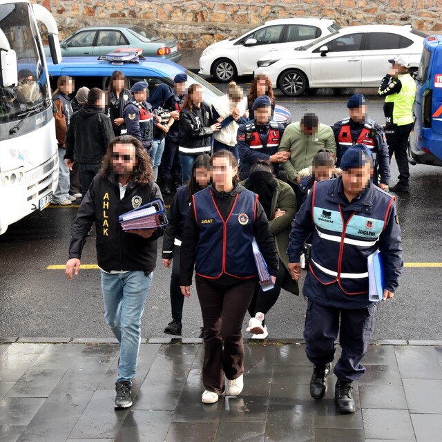 Nevşehir merkezli 9 ildeki fuhuş operasyonunda 11 tutuklama