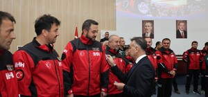 Karabük’te arama kurtarma ekipleri akreditasyon belgelerini aldı