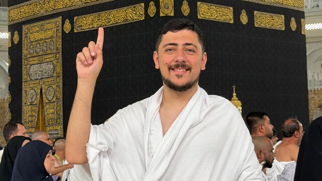 Amasyalı genç, motosikletiyle umreye gitti: "Türk denince Suudi Arabistan'da akan sular duruyor"