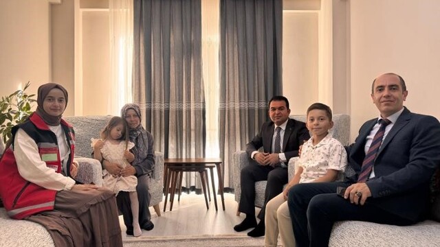 Bilecik'te işitme engelli Ali ve ailesiyle anlamlı buluşma