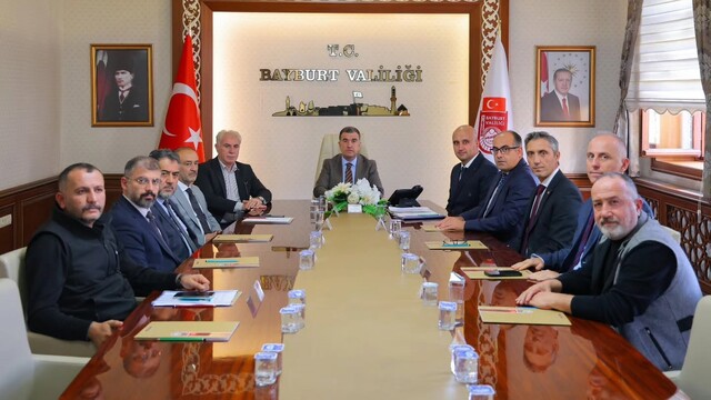 Bayburt'ta İl Hayvanları Koruma Kurulu Toplantısı yapıldı