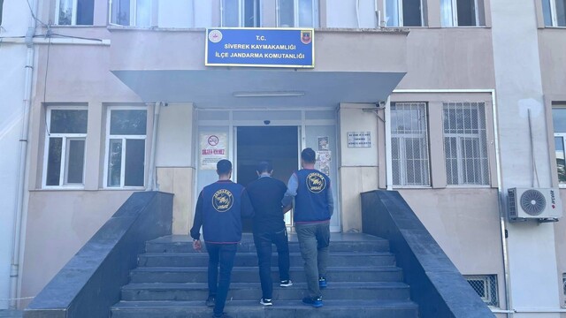 Siverek'te tel hırsızı yakalandı