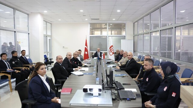 Çanakkale'de 112 Acil Çağrı Hizmetleri İl Koordinasyon Toplantısı yapıldı