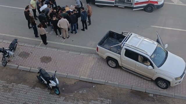 Elazığ'da 'da pick-up ile motosiklet çarpıştı: 1 yaralı