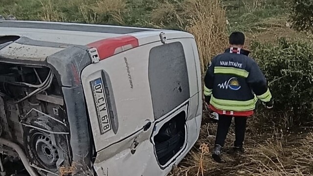Van'da trafik kazası: 6 yaralı