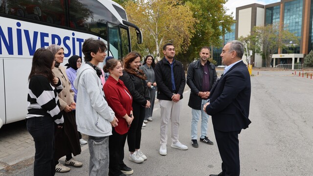 ERÜ'de Kayseri Kültür Yolu Turu düzenlendi