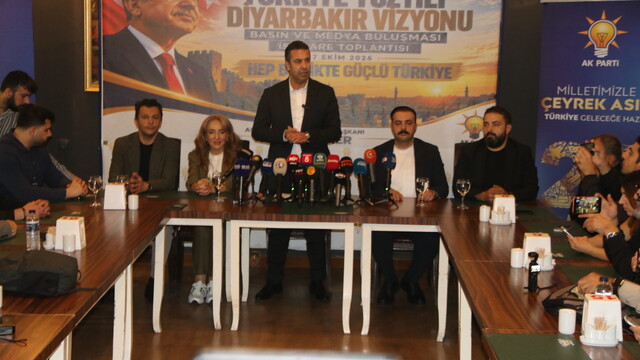 AK Parti Diyarbakır İl Başkanı Hamit Sümer basın mensuplarıyla bir araya geldi