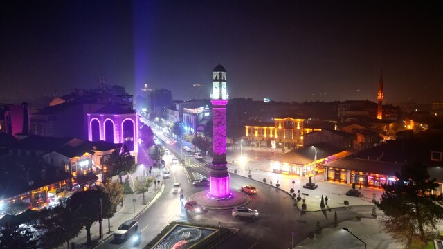 Çorum'da sis etkili oldu