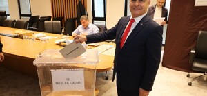 Bafra TSO’da Göksel Başar'ın listesi kazandı