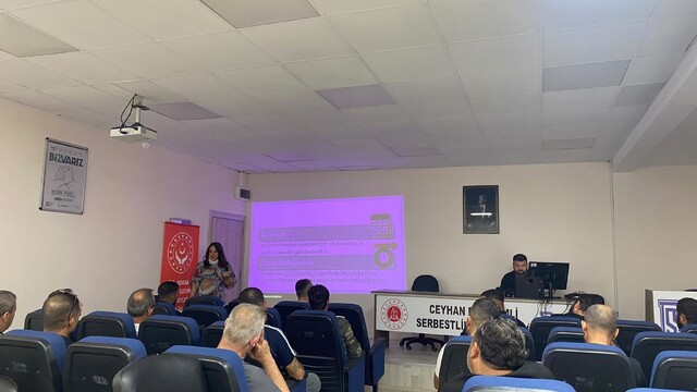 Adana'da yükümlülere yönelik 'Kendini Bilmek' eğitimi düzenlendi