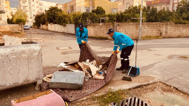 Adıyaman'da her gün 240 ton çöp toplanıyor
