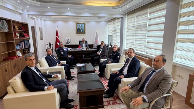 Sultanhisar'da 29 Ekim öncesi kurum amirleri bir araya geldi