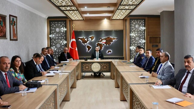 Koçarlı'da kurum amirleri bir araya geldi