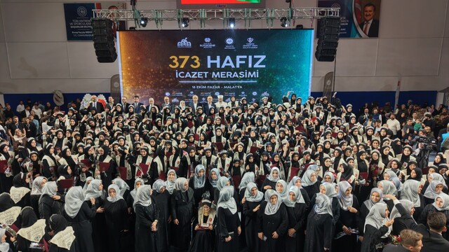 Malatya'da 373 hafız icazet aldı