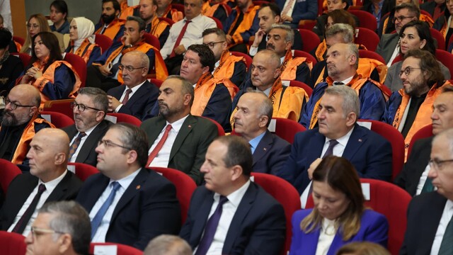 Rektör Akkaya, Sinop'ta YÖK Başkanı Özvar'ın katılımıyla düzenlenen programlarda yer aldı