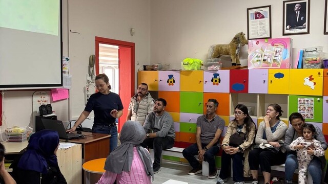 Söke'de çocukların sağlıklı gelişimi için eğitim verildi