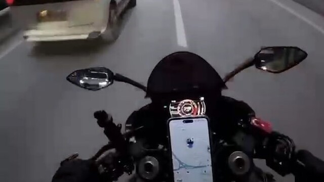 Bursa'da motosikletlinin kaçış manevrası kazayla sonuçlandı