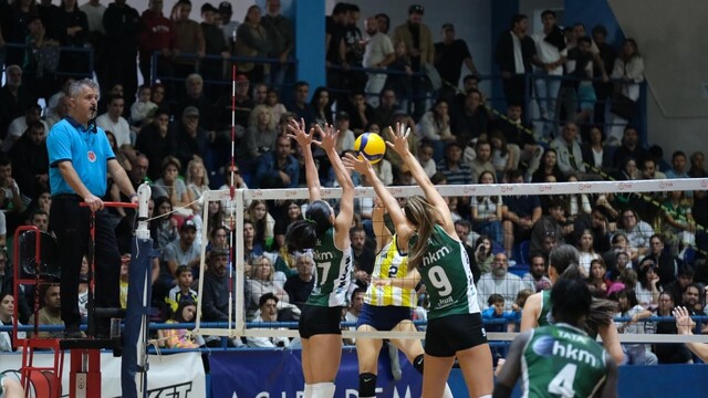 Kadınlar Voleybol 1. Ligi: Bodrum Belediyesi Bodrumspor: 3 - Fenerbahçe: 0