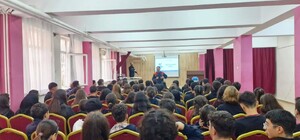 Liseli öğrenciler afetlere karşı bilinçleniyor