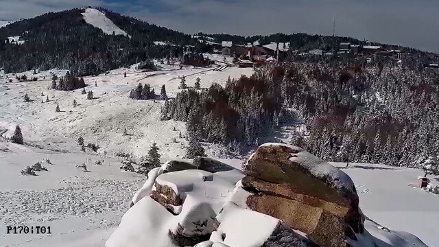 Uludağ'da kar kalınlığı 20 santime ulaştı